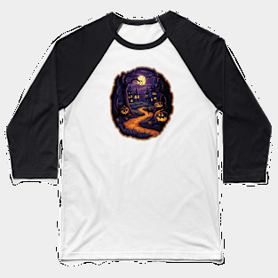 Halloween Night Baseball T-Shirt